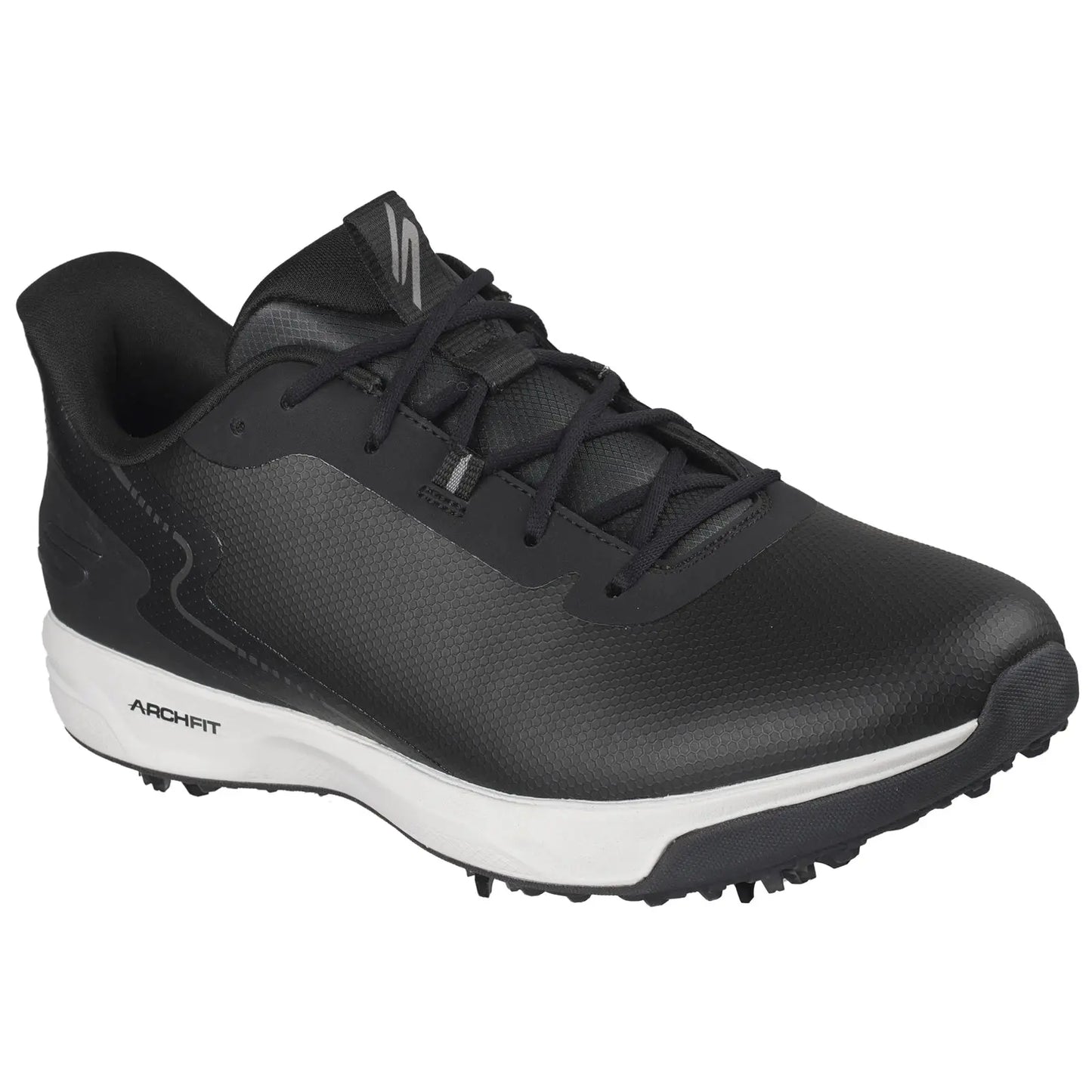 Skechers Mens Elite Vortex Rival Spiked Golf Shoes 214139 BLK
