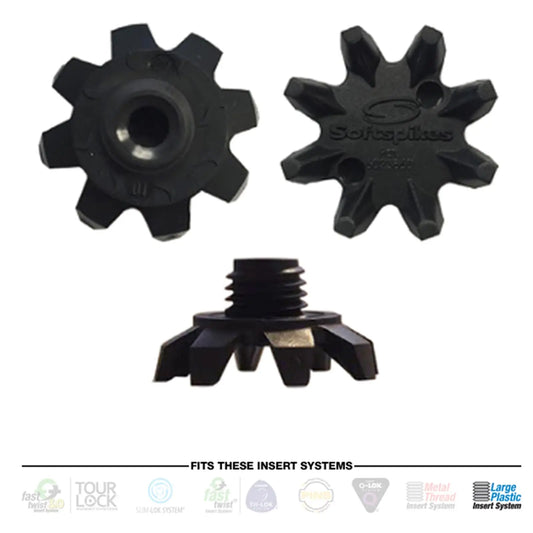 Softspikes Black Widow Golf Shoe Cleats