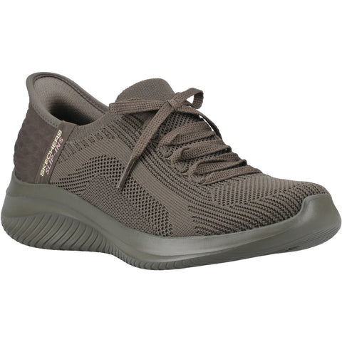 Skechers Ladies Slip-ins Ultra Flex 3.0 Pure Colour Trainers