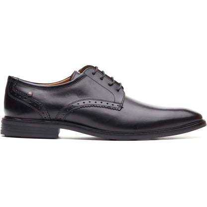 Base London Mens Eton Leather Derby Shoes