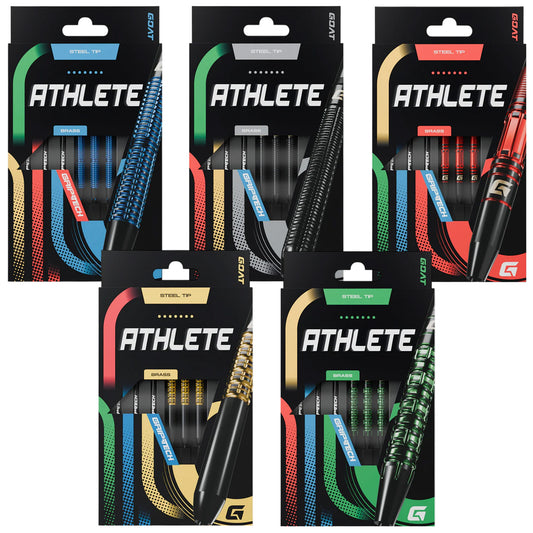 GOAT Athlete Steel Tip Brass Darts Set