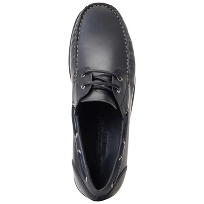 Base London Mens Stern Boat Shoes