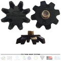 SoftSpikes Black Widow Golf Shoe Cleats