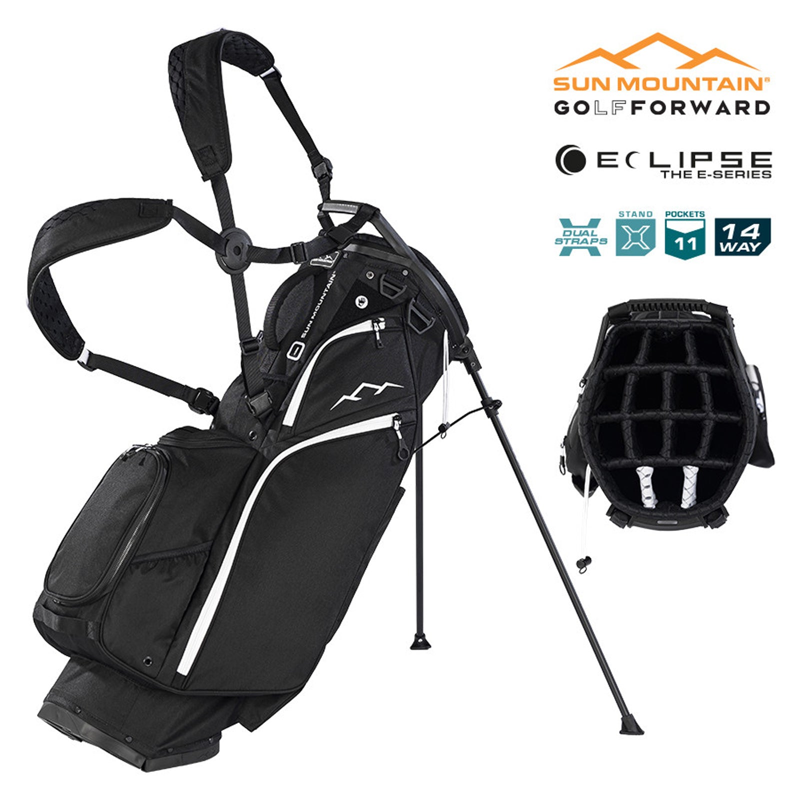 Sun Mountain Eclipse Three-5 14-Way Stand Bag