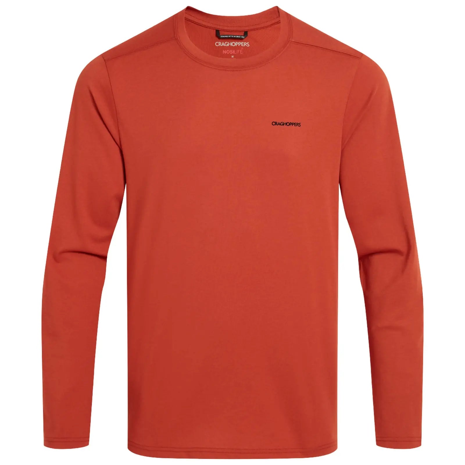Craghoppers Mens NosiLife Abel Long Sleeve T-Shirt - Small
