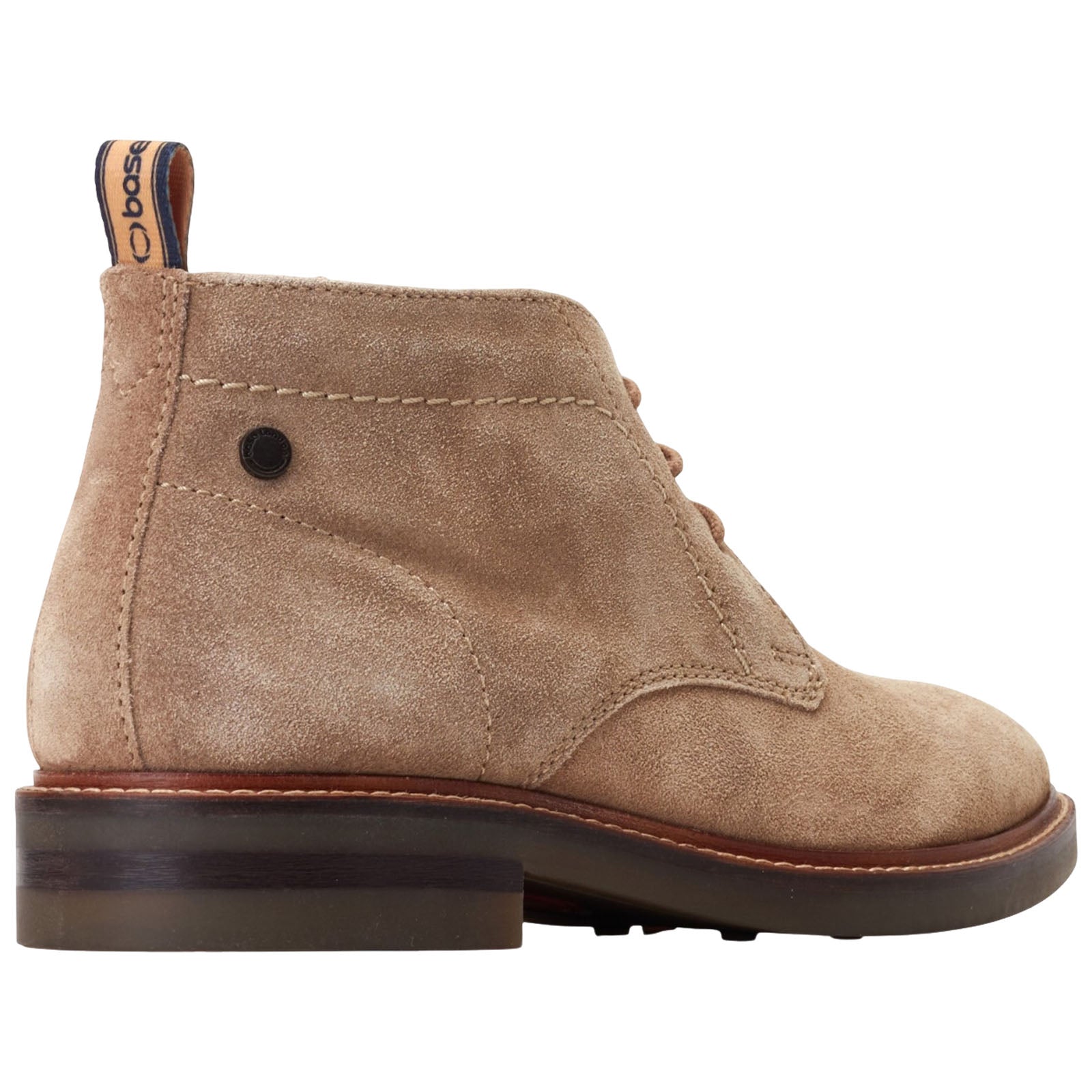 Base London Mens Knebworth Suede Chukka Boots