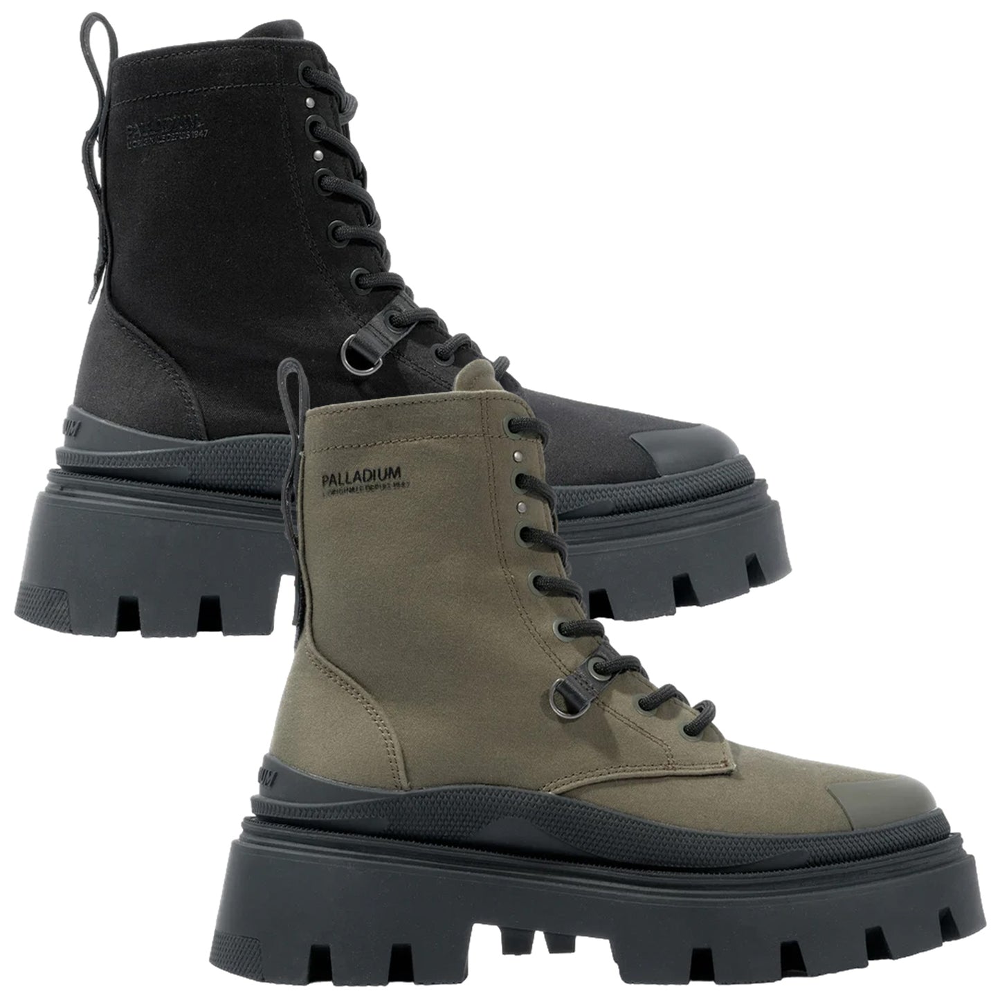 Palladium Ladies PallaSquad Canvas Boots 94355