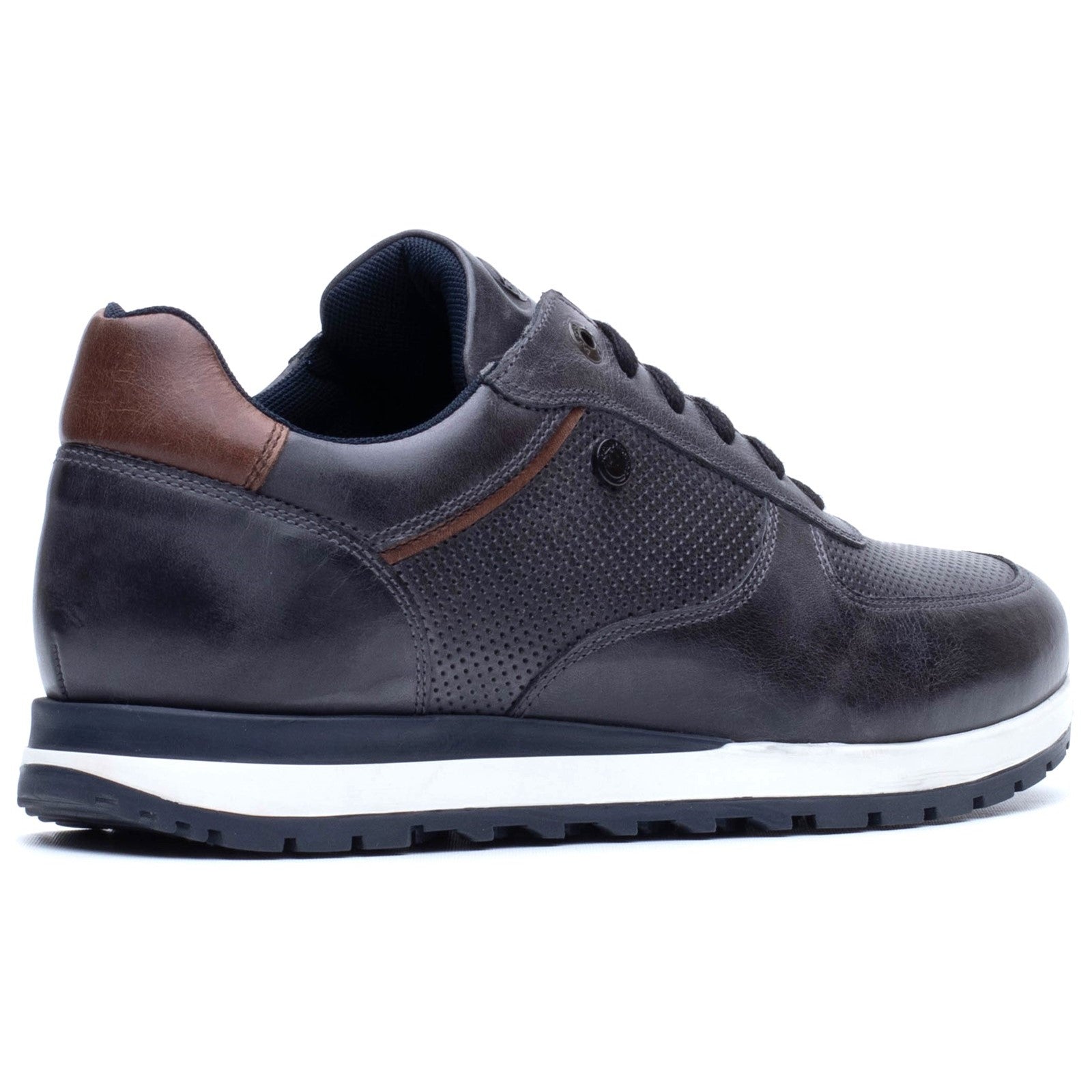 Base London Mens Lancaster Casual Leather Trainers