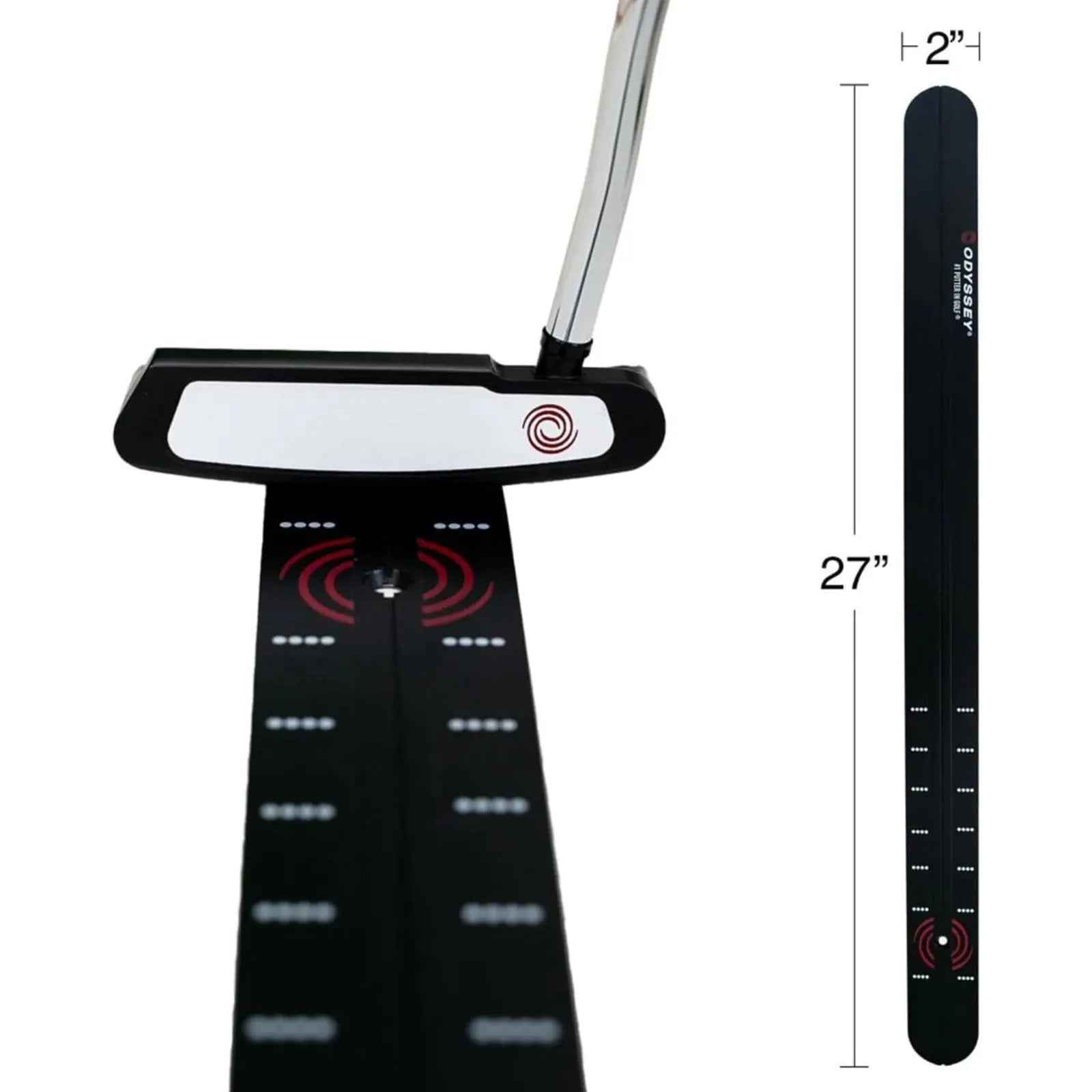 Odyssey Golf Pure Path Putting Rail Stroke Trainer
