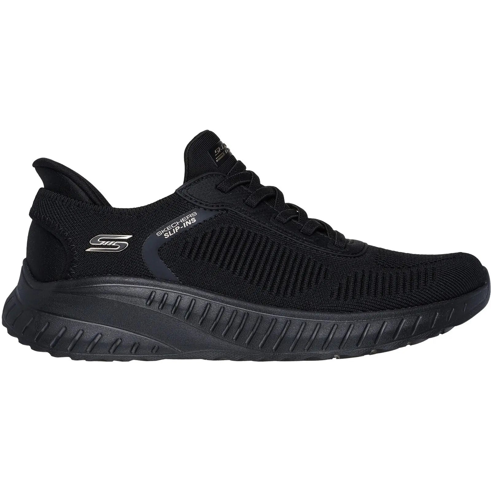 Skechers Ladies Slip-ins BOBS Sport Squad Chaos Trainers (Wide)