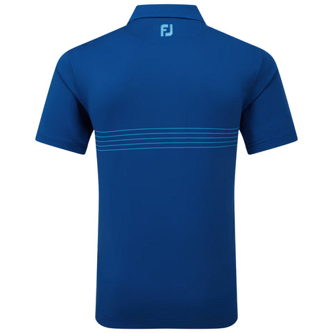 FootJoy Mens Engineered Pinstripe Lisle Polo Large