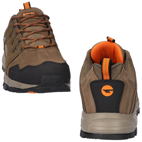 Hi-Tec Mens Auckland Lite Shoes Brown