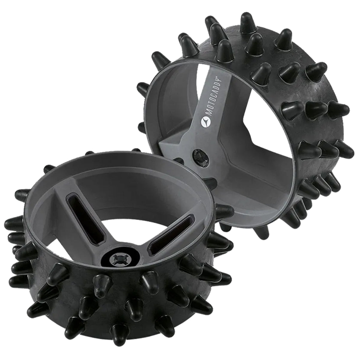 Motocaddy Electric Golf Trolley Rear Winter Hedgehog Wheels (1 Pair)