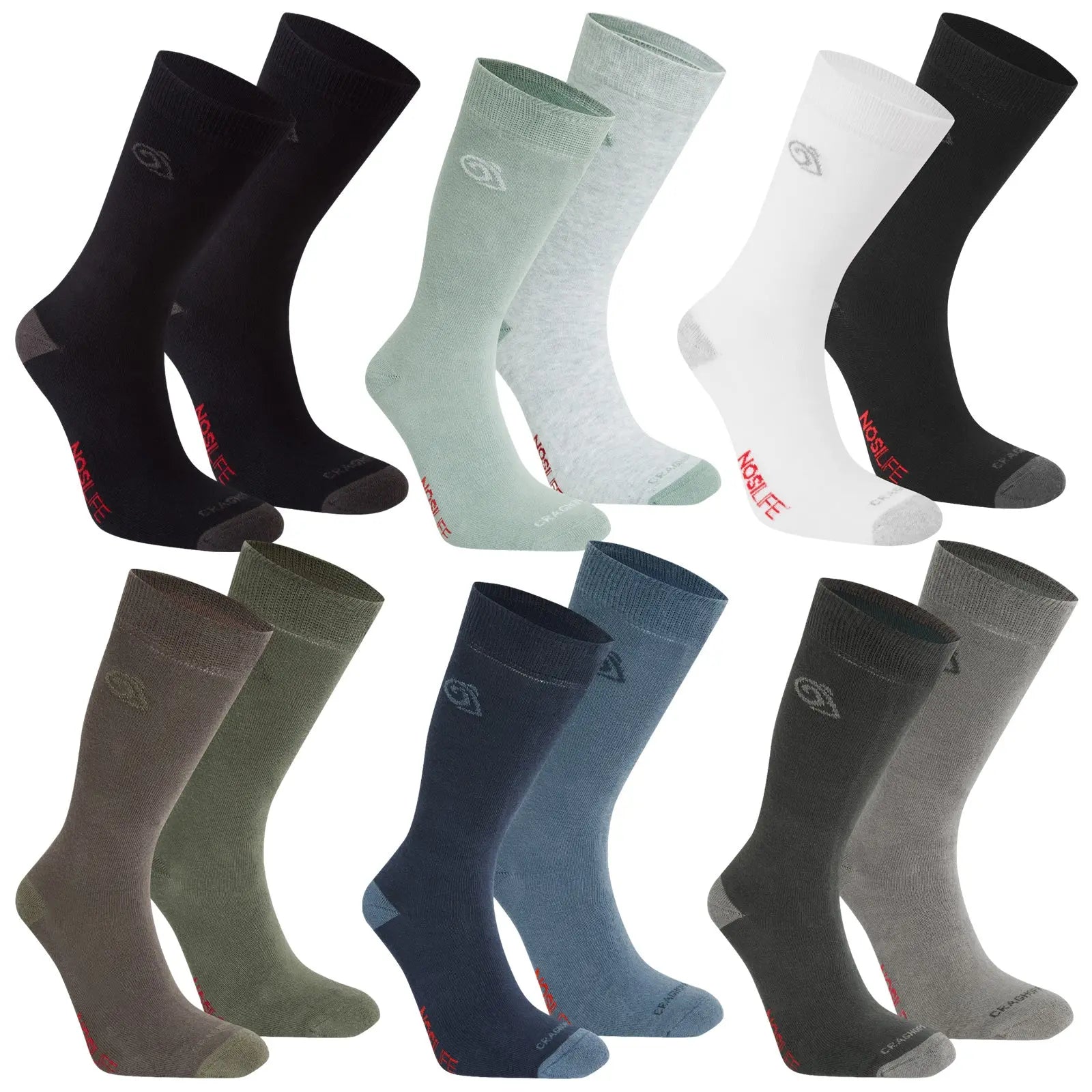 Craghoppers NosiLife Socks (2 Pairs)