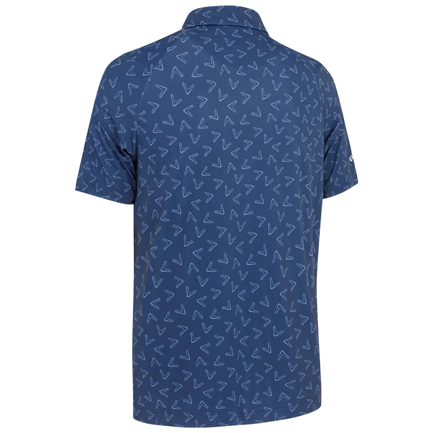 Callaway Mens Chev Print Polo Shirt
