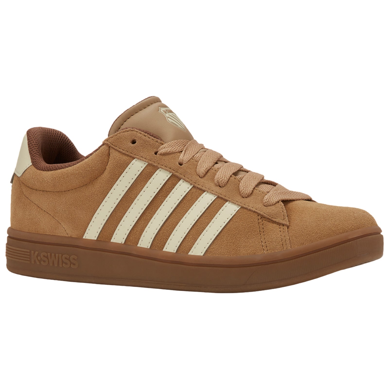 K-Swiss Mens Court Tiebreak II Suede Trainers