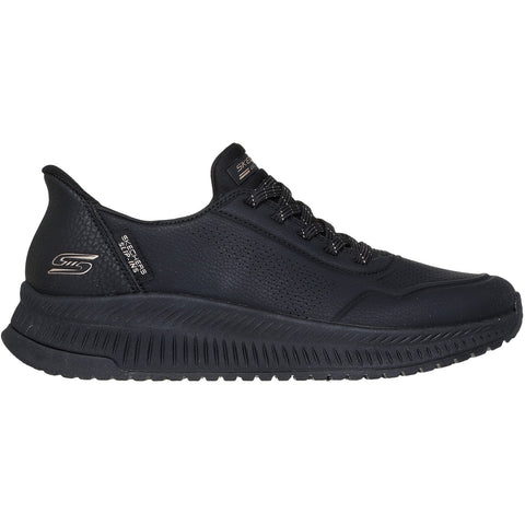 Skechers Ladies Slip-ins BOBS Squad 4 Key Look Trainers