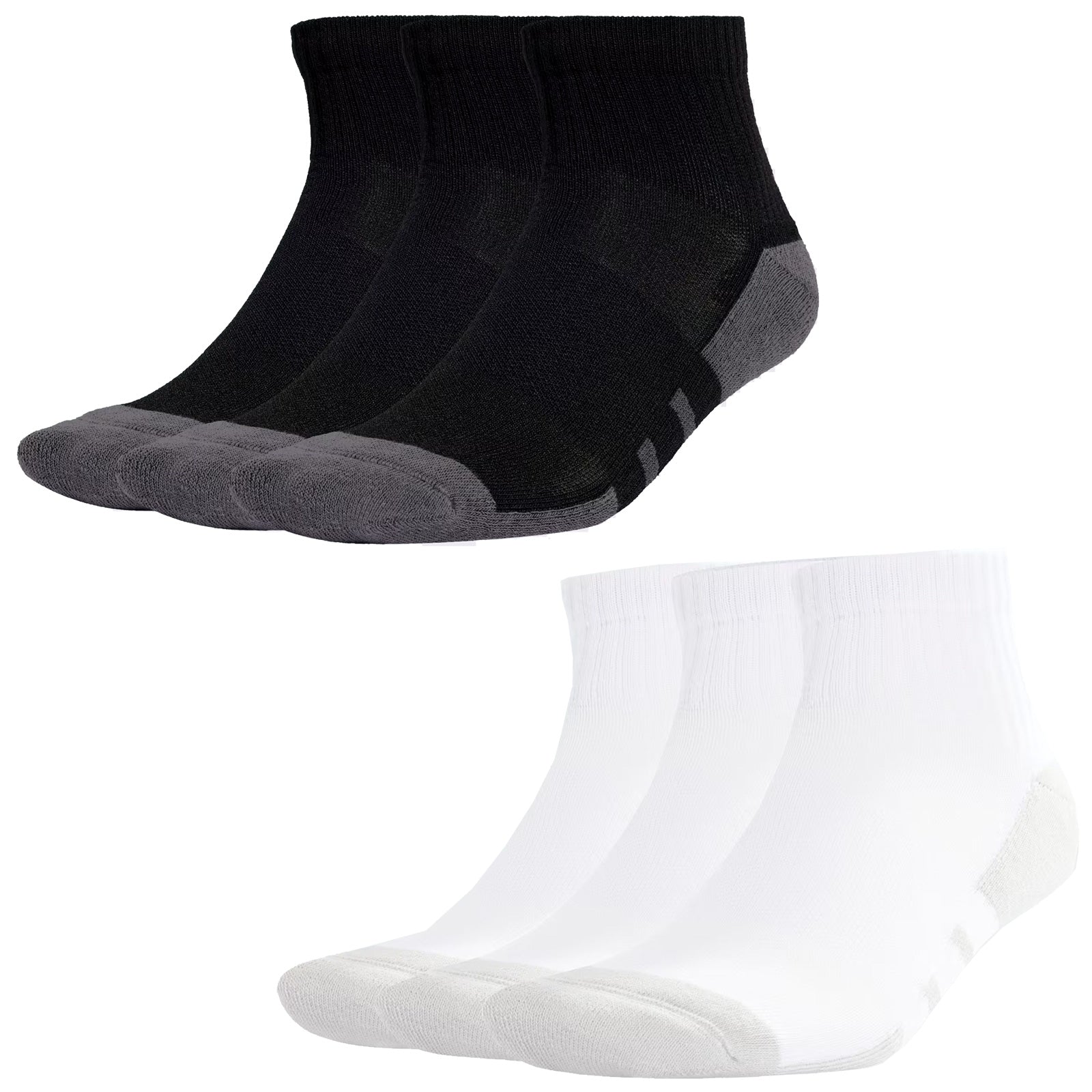 adidas Unisex Essentials Climacool Quarter Socks (3 Pairs)