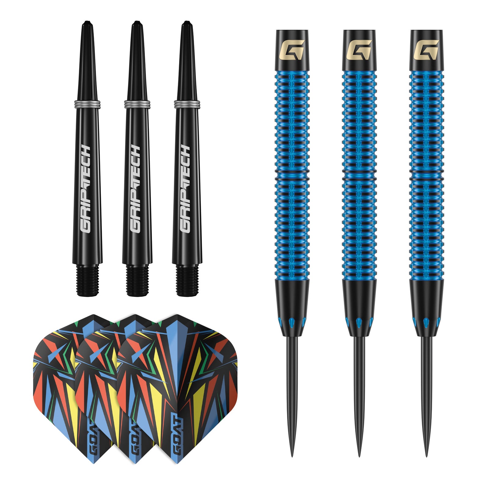 GOAT Athlete Steel Tip Brass Darts Set