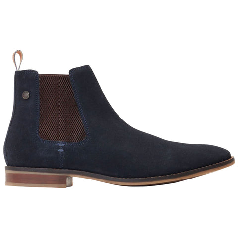 Base London Mens Virgil Suede Chelsea Boots