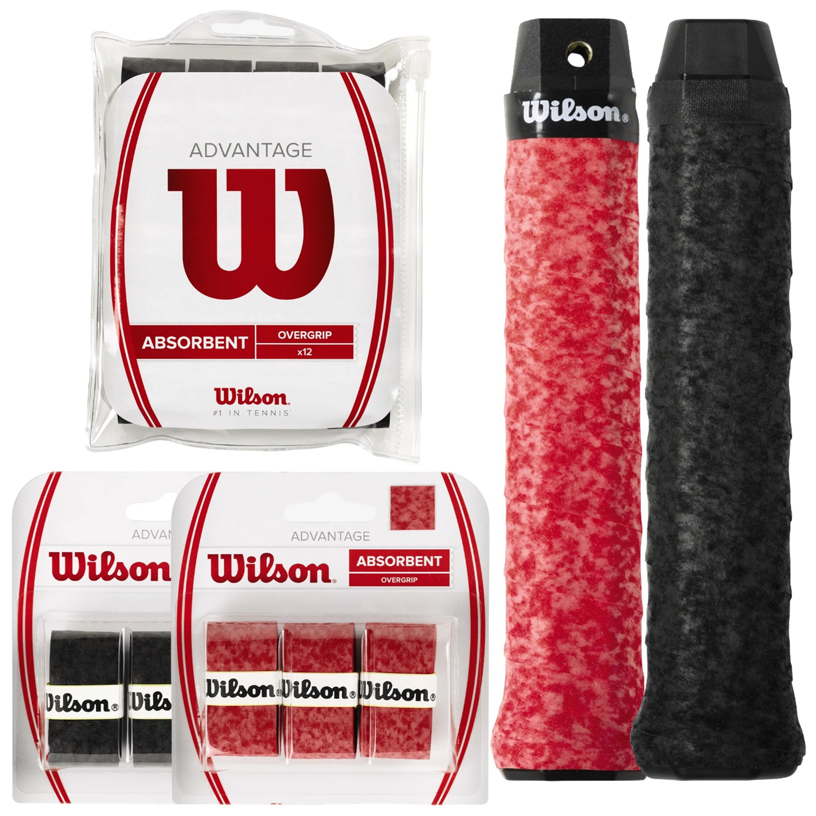 Wilson Advantage Tennis Racket Overgrip More Sports