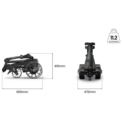 2026 Motocaddy M5 GPS DHC Electric Golf Trolley Cart