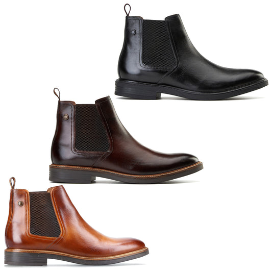 Base London Mens Sussex Chelsea Boots AI06