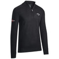 Callaway Mens Blended Merino Half Zip Sweater