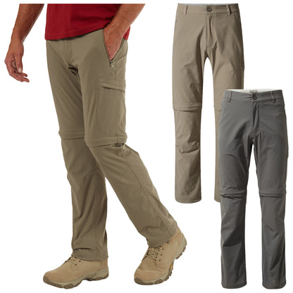 Craghoppers Mens NosiLife Pro II Convertible Trousers CMJ491