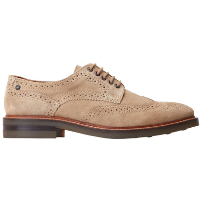 Base London Mens Hatfield Suede Brogue Shoes