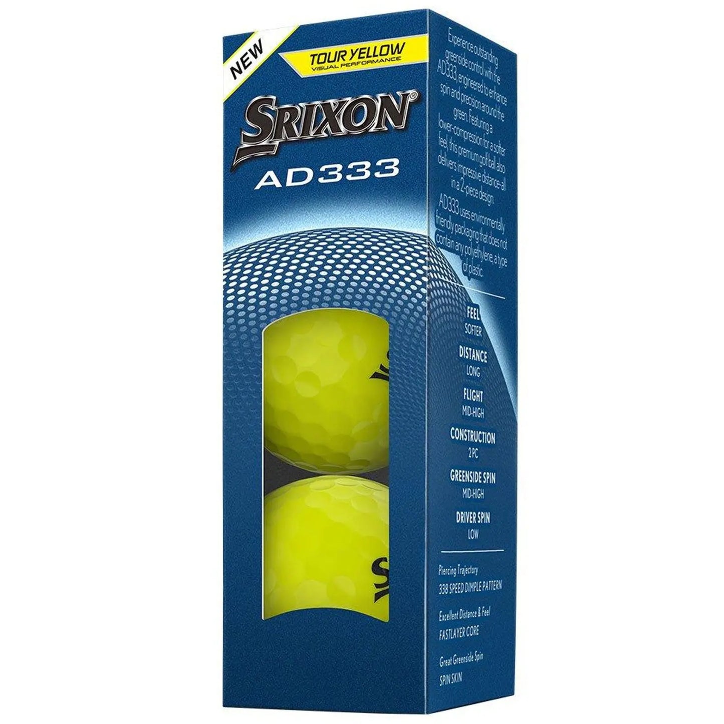 2026 Srixon AD333 Golf Balls - Double Dozen