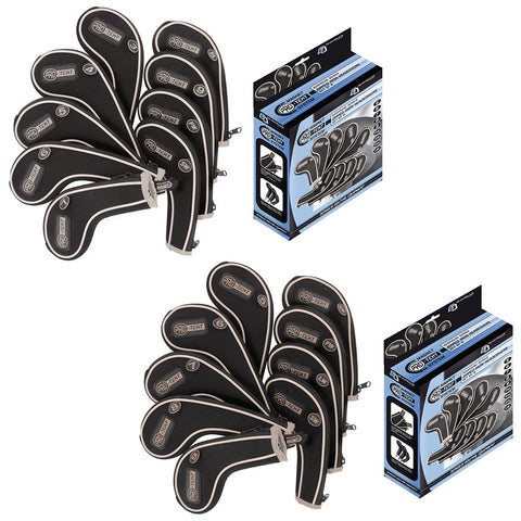 Pro-Tekt Zipped Iron Set Magnetic Headcovers (9 Piece)