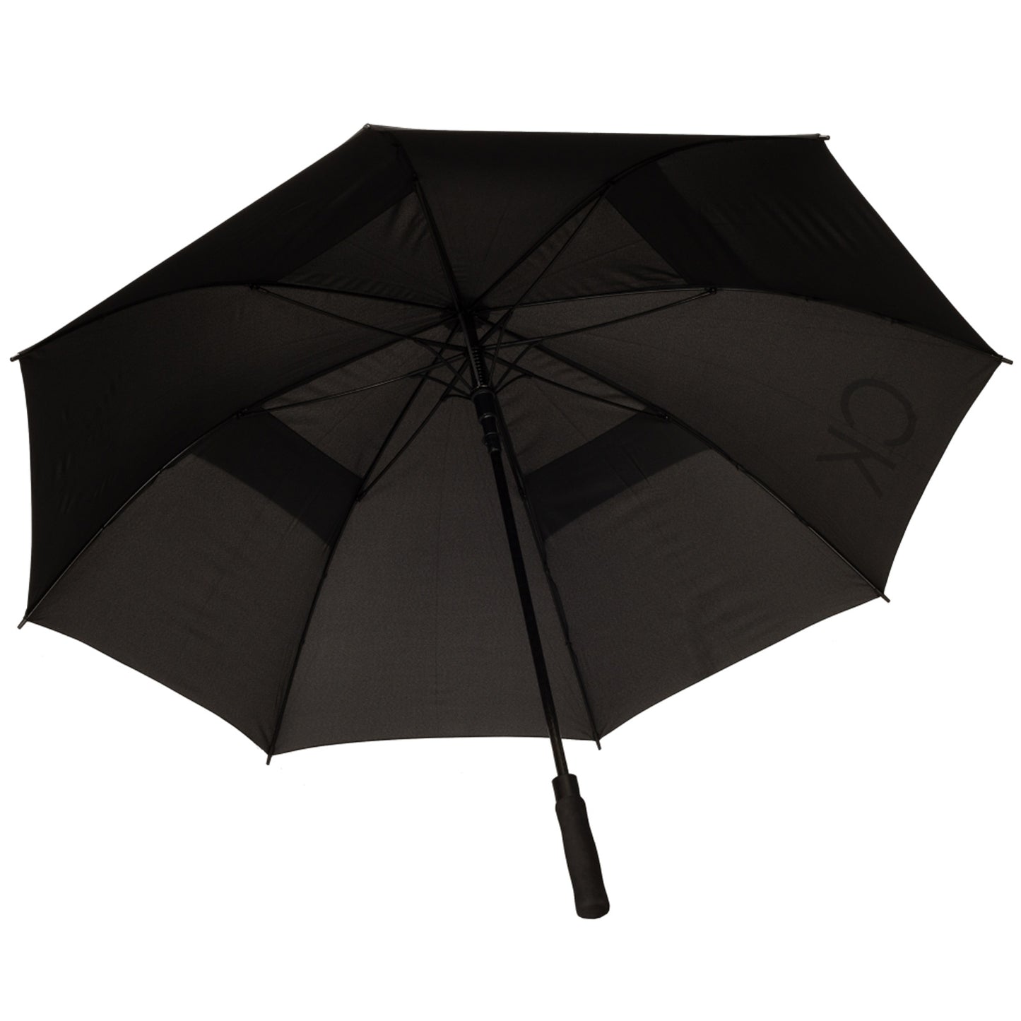 Calvin Klein Dual Canopy Auto Open Umbrella 54"