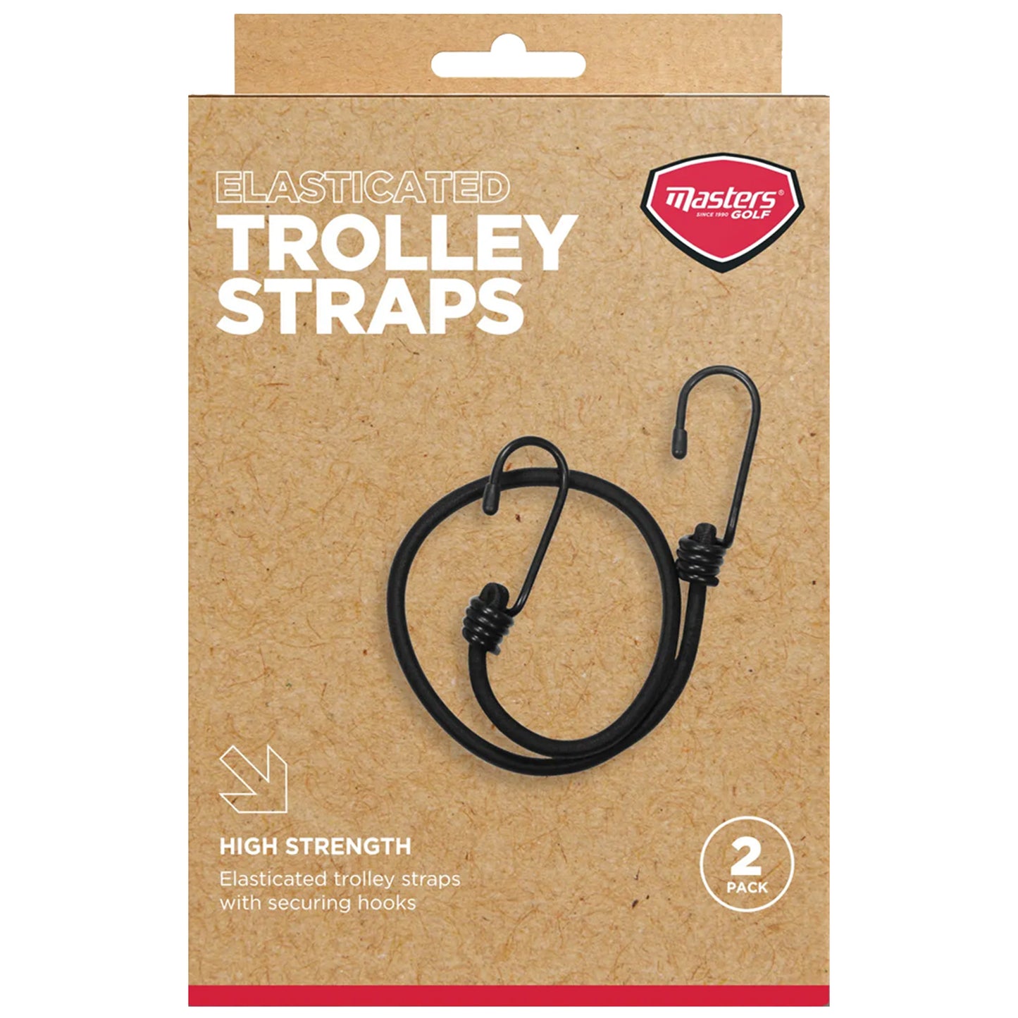 Masters Elasticated Golf Bag Trolley Bungee Cords
