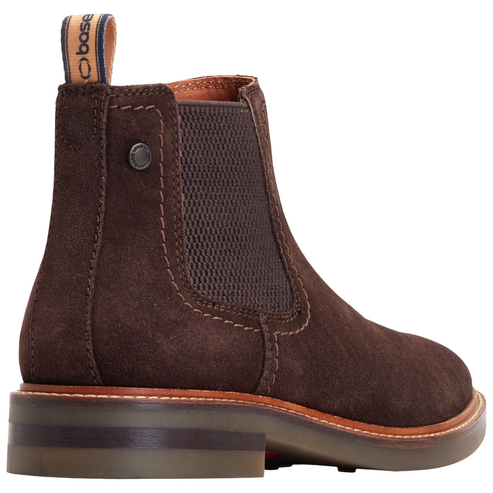Base London Mens Portland Suede Chelsea Boots