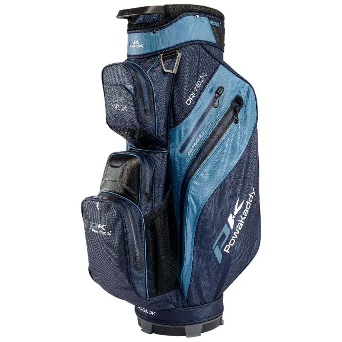 2026 PowaKaddy Dri-TECH Waterproof Golf Trolley Cart Bag