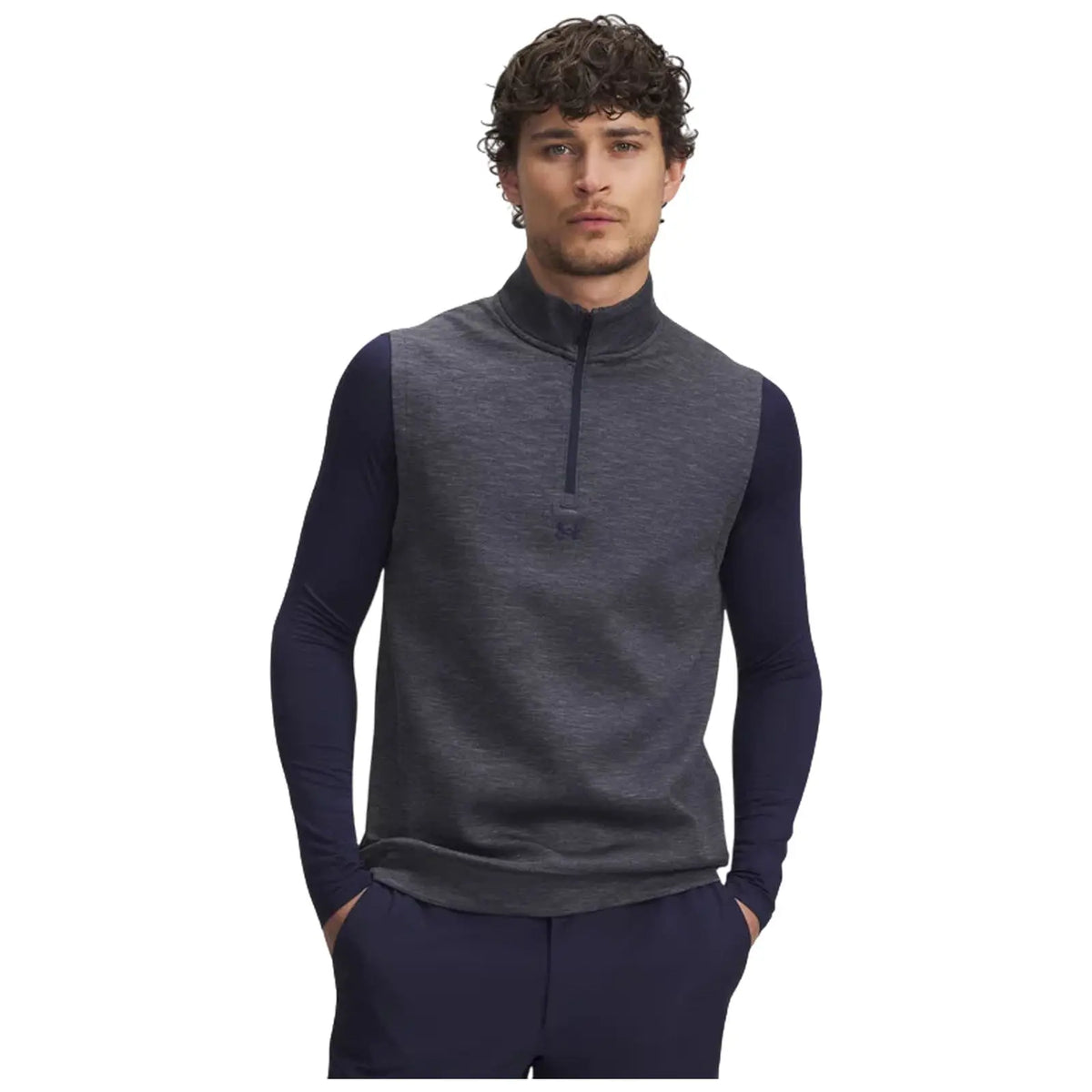 Under Armour Mens Drive Half Zip Vest