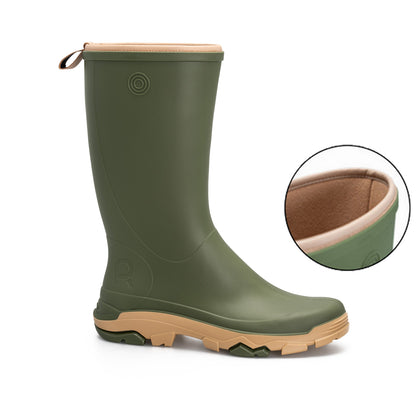 Rouchette Unisex Remoove Lined Wellington Boots 10RMOVF