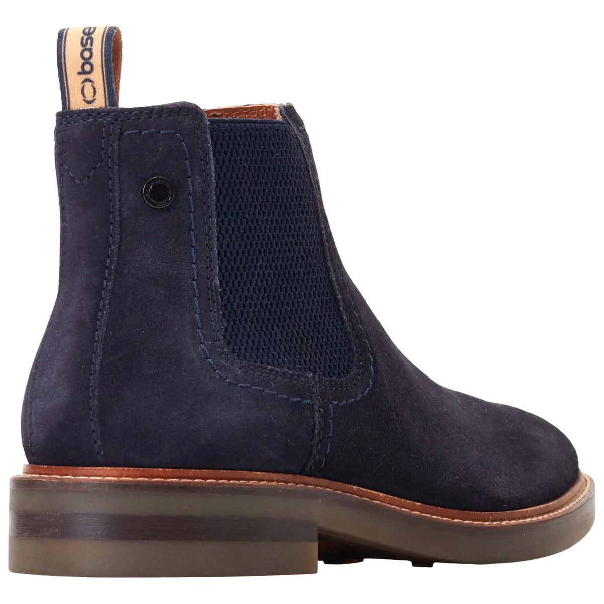 Base London Mens Portland Suede Chelsea Boots