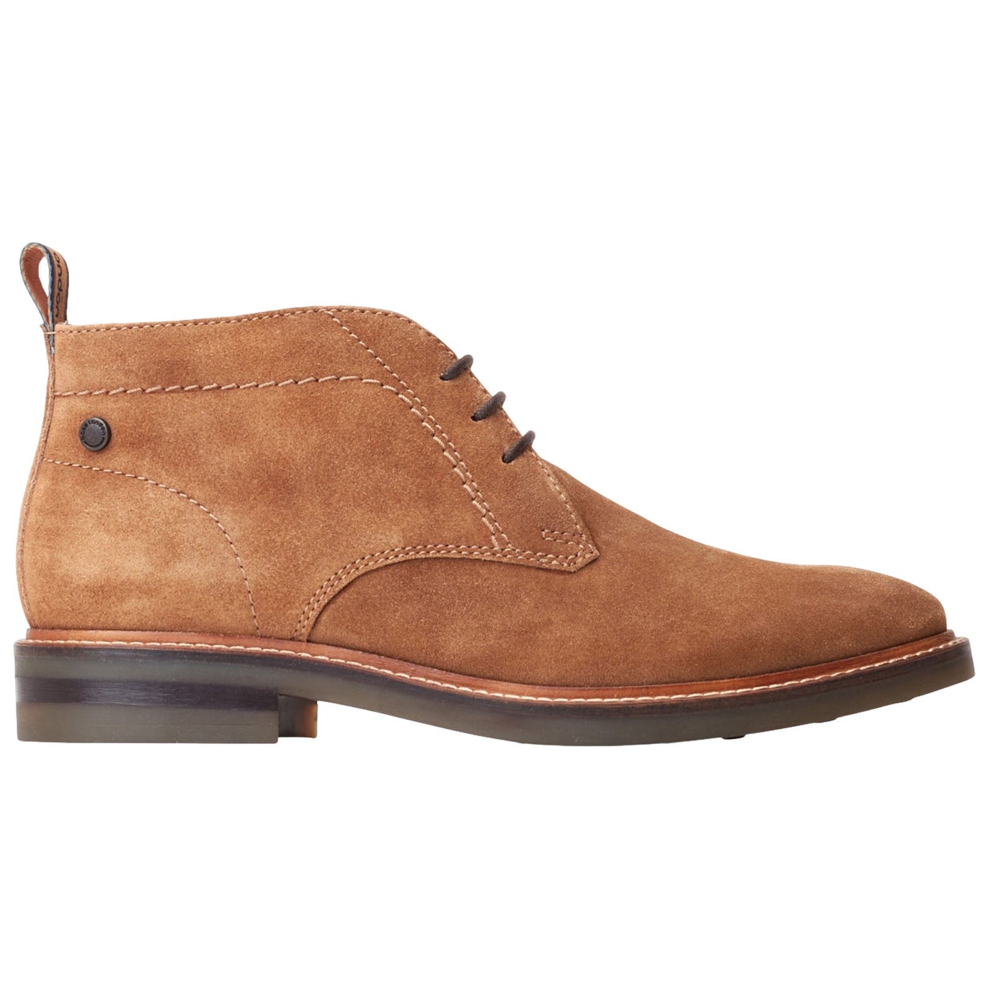 Base London Mens Knebworth Suede Chukka Boots