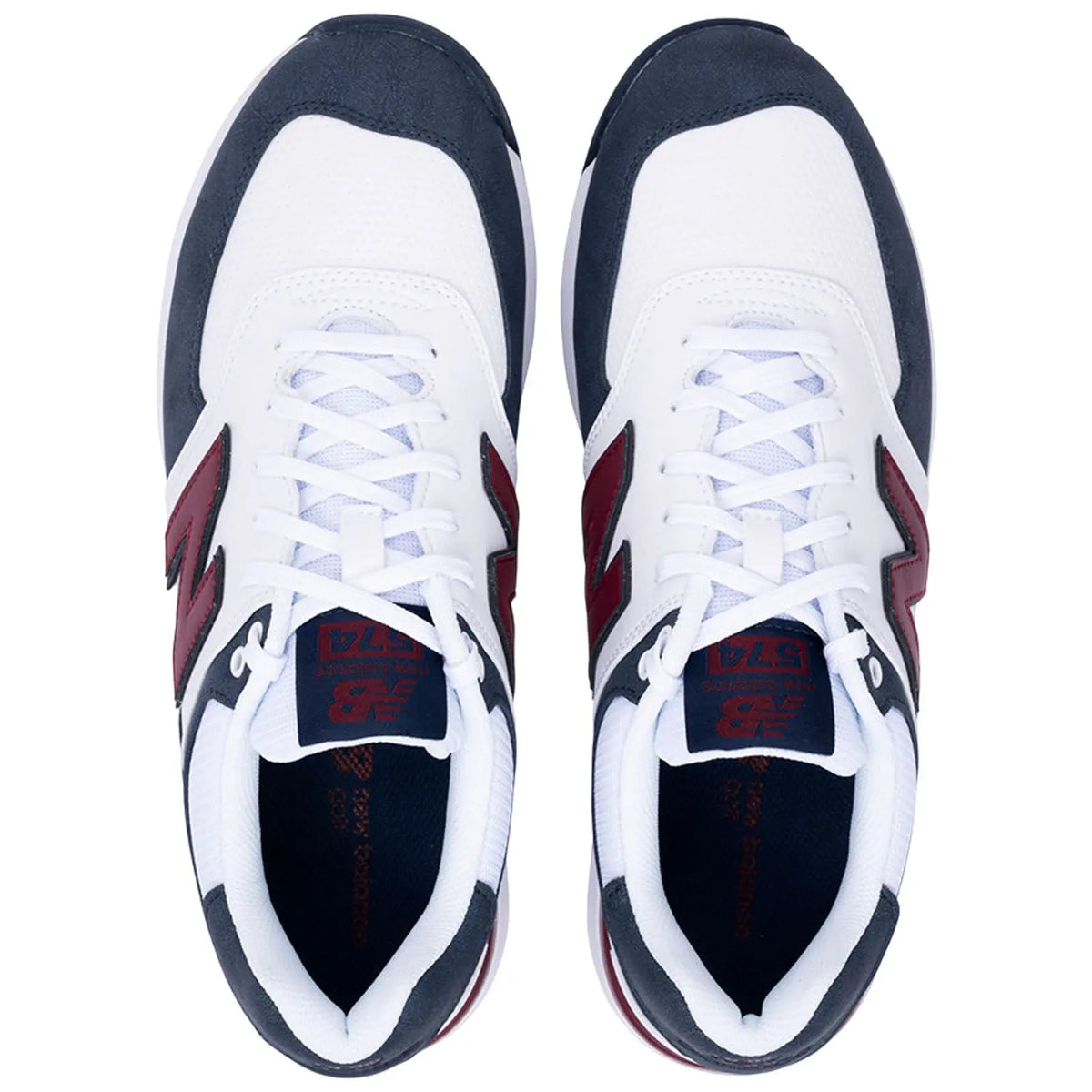 New Balance Mens 574 Greens V2 Waterproof Golf Shoes