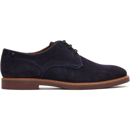 Base London Mens Strand Suede Derby Shoes