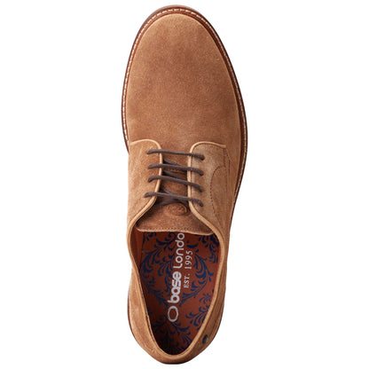 Base London Mens Mawley Suede Derby Shoes