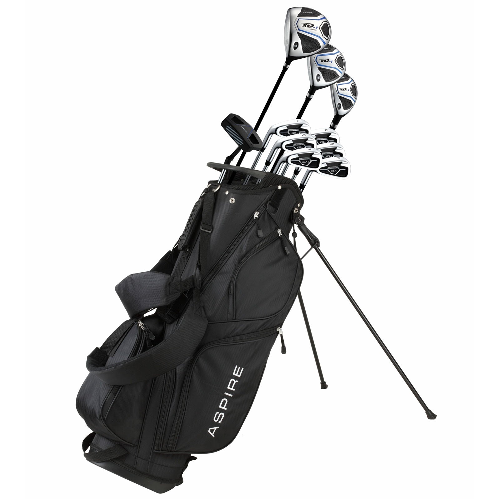 Left Handed Aspire Mens XD-01 Complete Golf Package Set