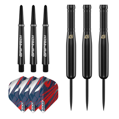 GOAT Homerun Steel Tip Brass Darts Set