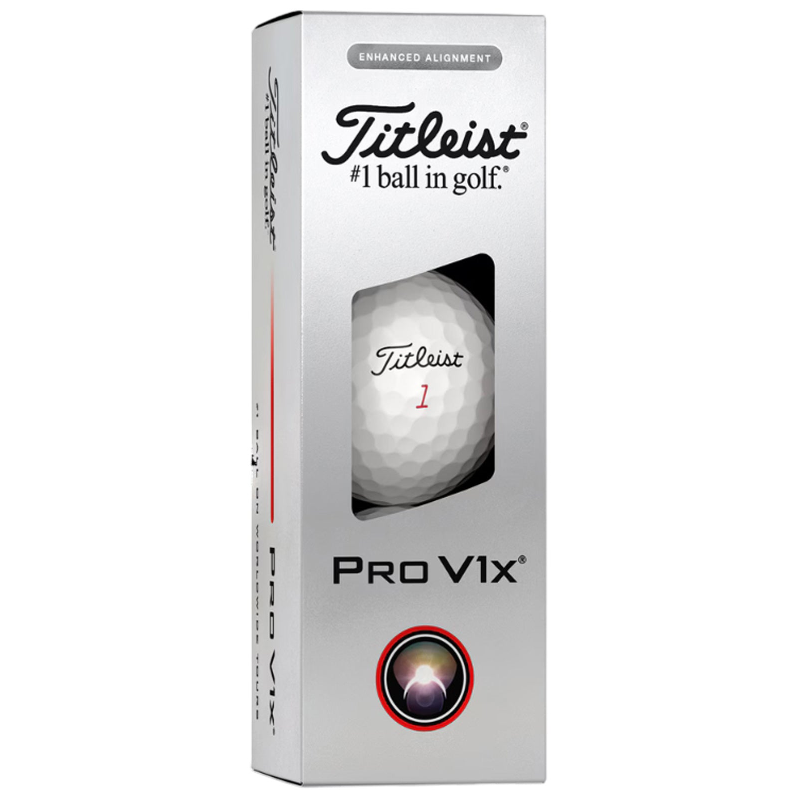 Titleist Pro V1x Aim Enhanced Alignment Golf Balls