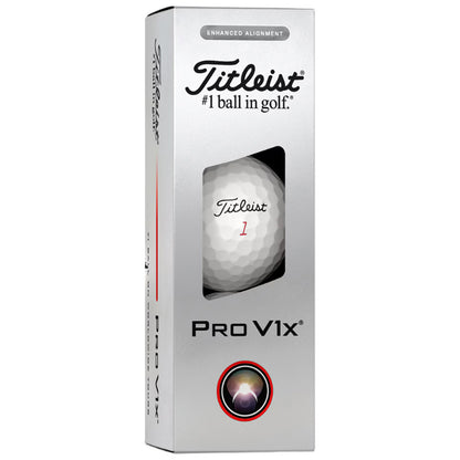 Titleist Pro V1x Aim Enhanced Alignment Golf Balls