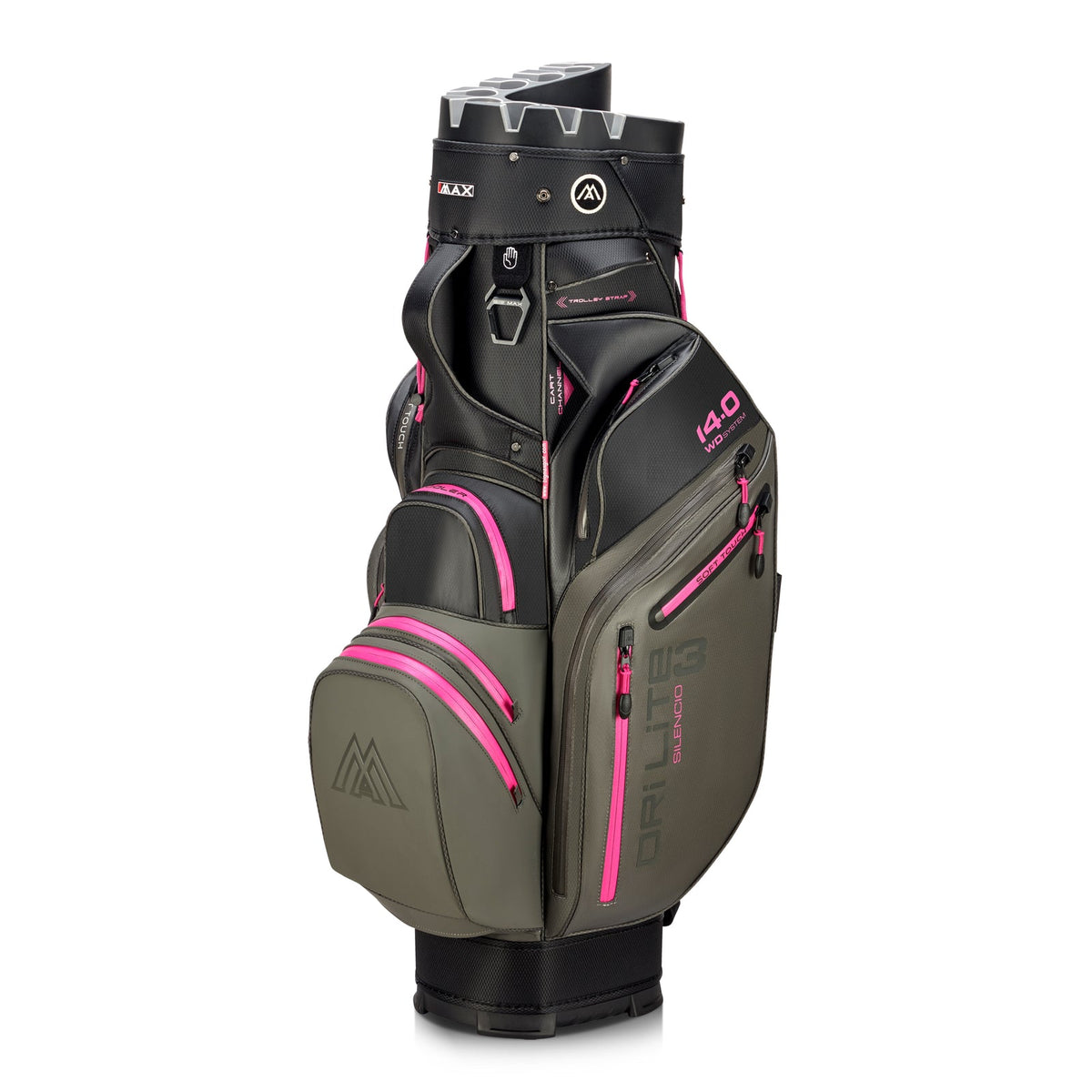 Big Max Golf Dri Lite Silencio 3 Organiser Cart Bag