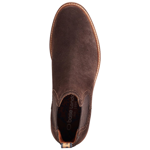 Base London Mens Portland Suede Chelsea Boots