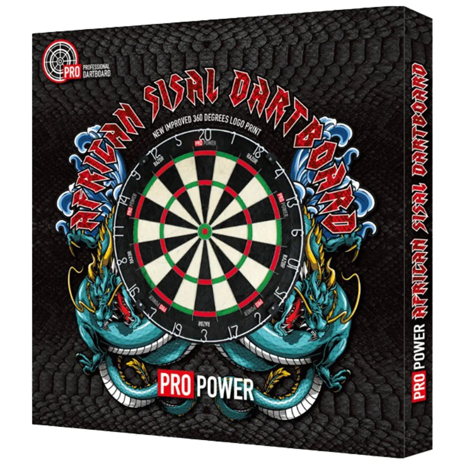 XQ Max Pro Power Razor African Sisal Dartboard